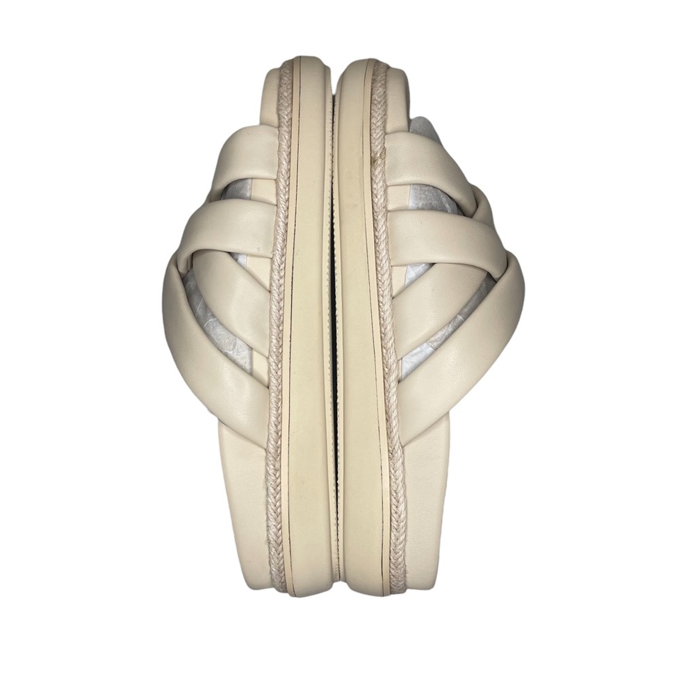 Vince Camuto Chavelle Braided Light Cream Sandals - Picture 7 of 7